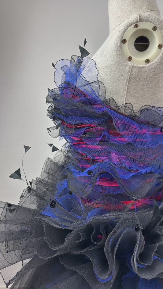 Abito Lungo Tramonto Alta Moda